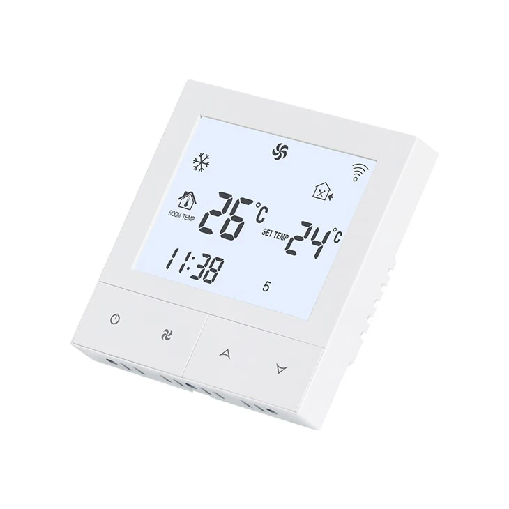 Press button fan coil thermostat TDS72-AC